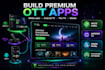 create white label iptv app, xciptv, smarter pro, tivimate with admin panel, ibo