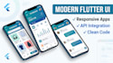 build flutter UI screens, bug fixes and integrate apis