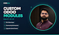 develop a custom odoo module and odoo app for your exact workflow