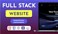 develop landing page, full stack web developer, PHP laravel HTML CSS