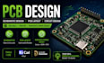 pcb design, pcb layout, circuit and schematics design using kicad and altium
