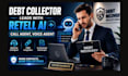 generate debt collector leads with retell ai voice agent, ai call agent