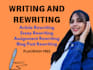 proofread write and rewrite articles in 24 hours