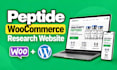 build peptide website,peptide research website,peptide woocommerce,peptide store