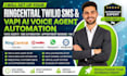 setup twilio ringcentral sms automation vapi ai voice agent appointment booking