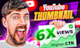 design the best youtube thumbnail