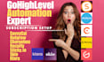 setup gohighlevel subscription savvycal outgrow chargebee recurly sticky io skio