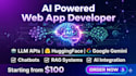 develop an ai powered web application using llm and rag