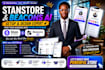 do stan store setup, beacons ai store setup, stan store marketing and promotion