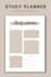 design aesthetic printable digital planners in canva