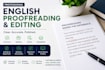 proofread and edit your english documents