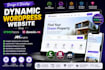 dynamic wordpress website with crocoblock, elementor pro, jetengine