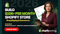 build a ready to sell shopify dropshipping store