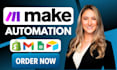 fix make com made com make com automation setup make automation make expert