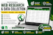do web research and data collection