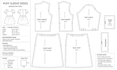 create custom PDF sewing pattern, clothing pattern, pattern drafting