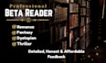 beta read critique novel, romance beta reader, beta reader fantasy, alpha reader