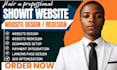 design a responsive showit website redesign and  customize showit website