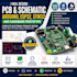 design pcb, schematic, arduino, esp32, stm32 and hardware prototype