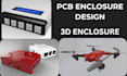 design pcb enclosure, product casing, sheet metal enclosure, 3d enclosure design