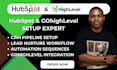 hubspot CRM setup pipeline automation lead nurture workflow gohighlevel API