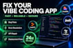 fix bugs and errors in your vibe coding app built with lovable cursor