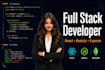 develop a full stack web application using react and node