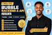 fix bubble, xano, supabase, weweb backend, API, and auth issues