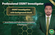 do osint investigation and background check