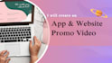 create app promo, software demo video, app explainer video