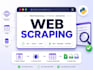 build a web scraper, data scraper, and handle web scraping