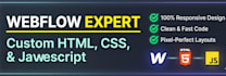 develop custom HTML CSS javascript websites