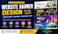design  shopify banner, etsy banner, hero image, web banner