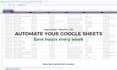 automate your google sheets with apps script