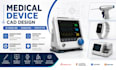 perform medical device cad design, 3d model, product rendering, prototype