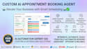 build a custom ai appointment booking, agent,ai chatbot,