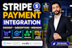 stripe payment gateway in react, nextjs and nodejs
