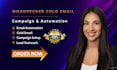 setup woodpecker automation woodpecker campaign woodpecker cold email