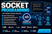 develop real time socket programming with websocket and socket io