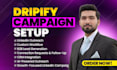 set up linkedin outreach automation with dripify
