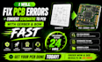 fix pcb errors, convert schematic to pcb with gerber and bom fast