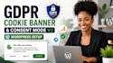 set up gdpr cookie banner and google consent mode v2 for wordpress