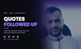 automate quote follow up emails for your business