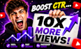 design high CTR business,finance,channel,trading thumbnails