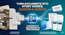 use notebooklm to create content in any format
