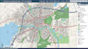 create gis map, spatial map, cartography design, website interactive map