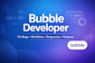 build bubble web app, fix bugs, integrate api and create mvp