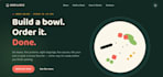 design a responsive food ecommerce website with HTML CSS and javascript