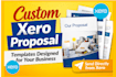 design custom xero proposal or quotation template
