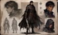 do fantasy character design, dnd character, rpg character art